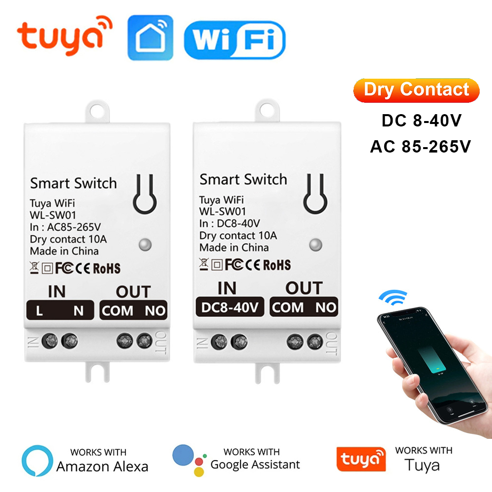 Smart Home App - Tuya WiFi Smart Switch Module Dry