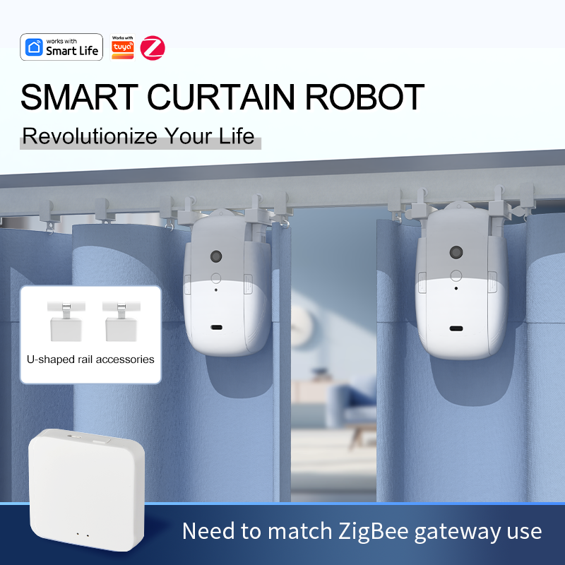 Smart Home Google - Zigbee Smart Curtain Driver Robot Automatic