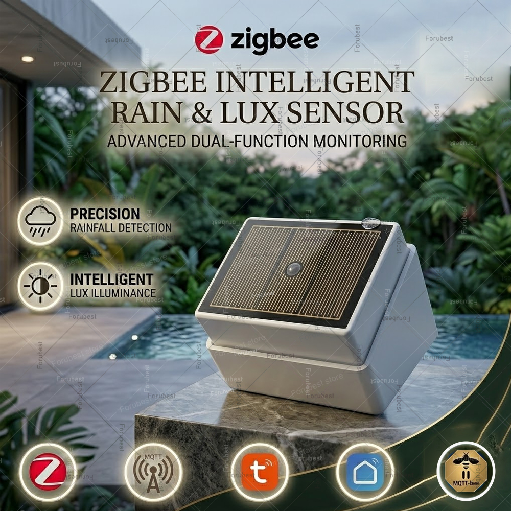 Smart Home News - Zigbee Rain Sensor with Brightness Detector,Rainfall