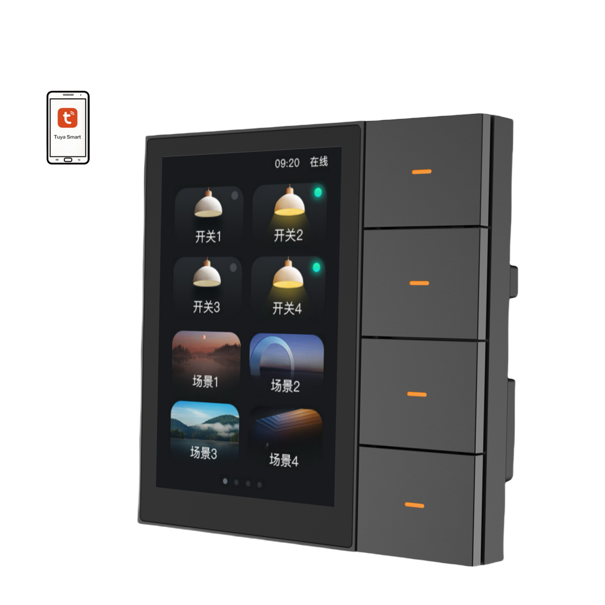 4 Gang Zigbee Smart Life Smart – Smart Home App recenzja i cena