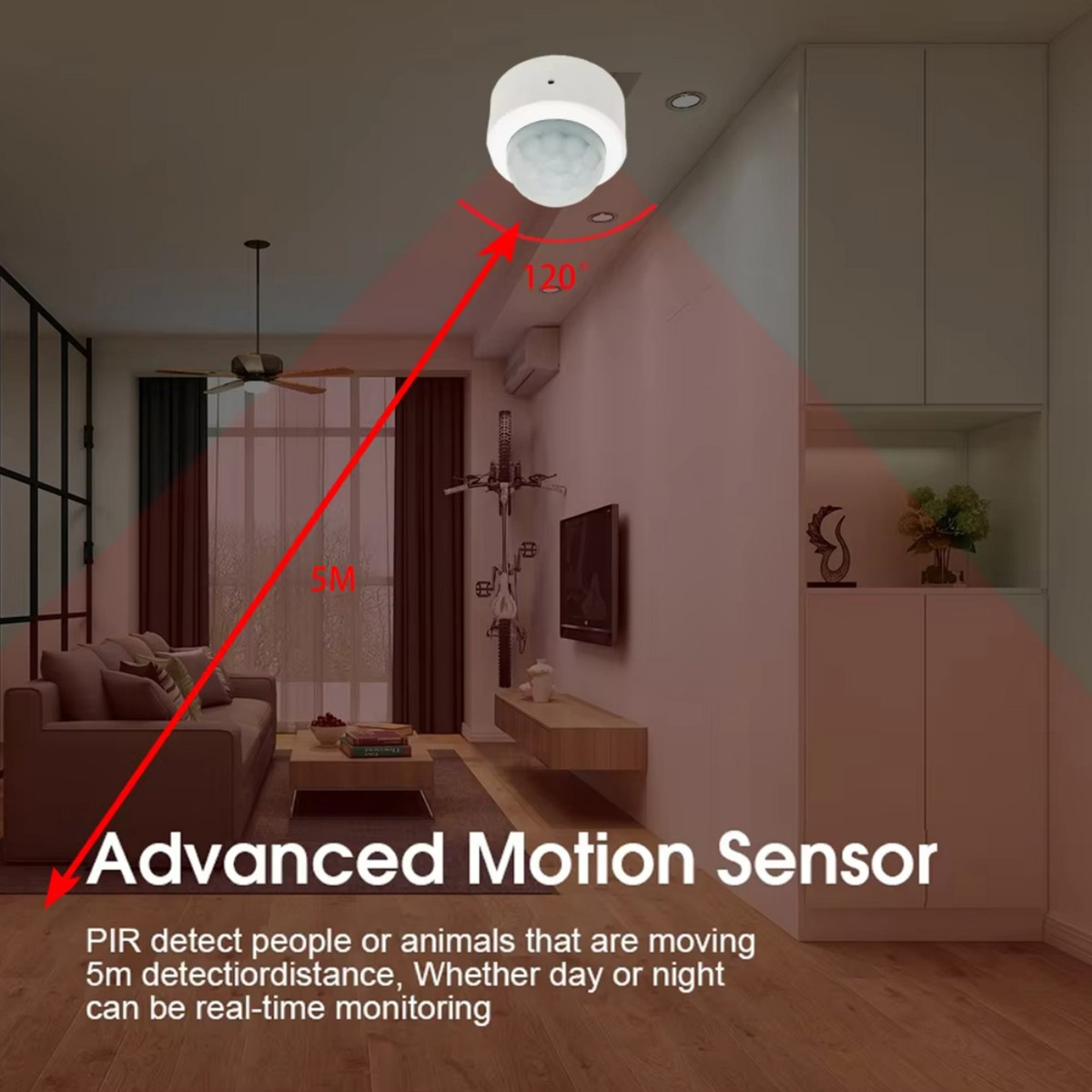 Zigbee PIR Motion Sensor Human – Smart Home Wiser recenzja i cena