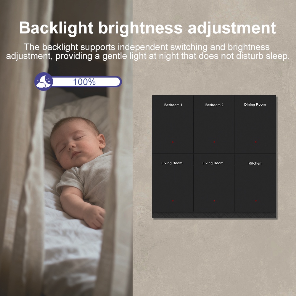 Manhot DIY Name Switch Zigbee  – Smart Home Display recenzja i cena