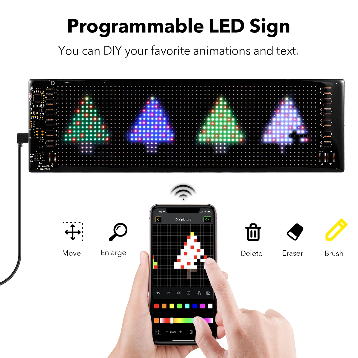 5V USB Flexible LED Panel Ligh – Smart Home App recenzja i cena
