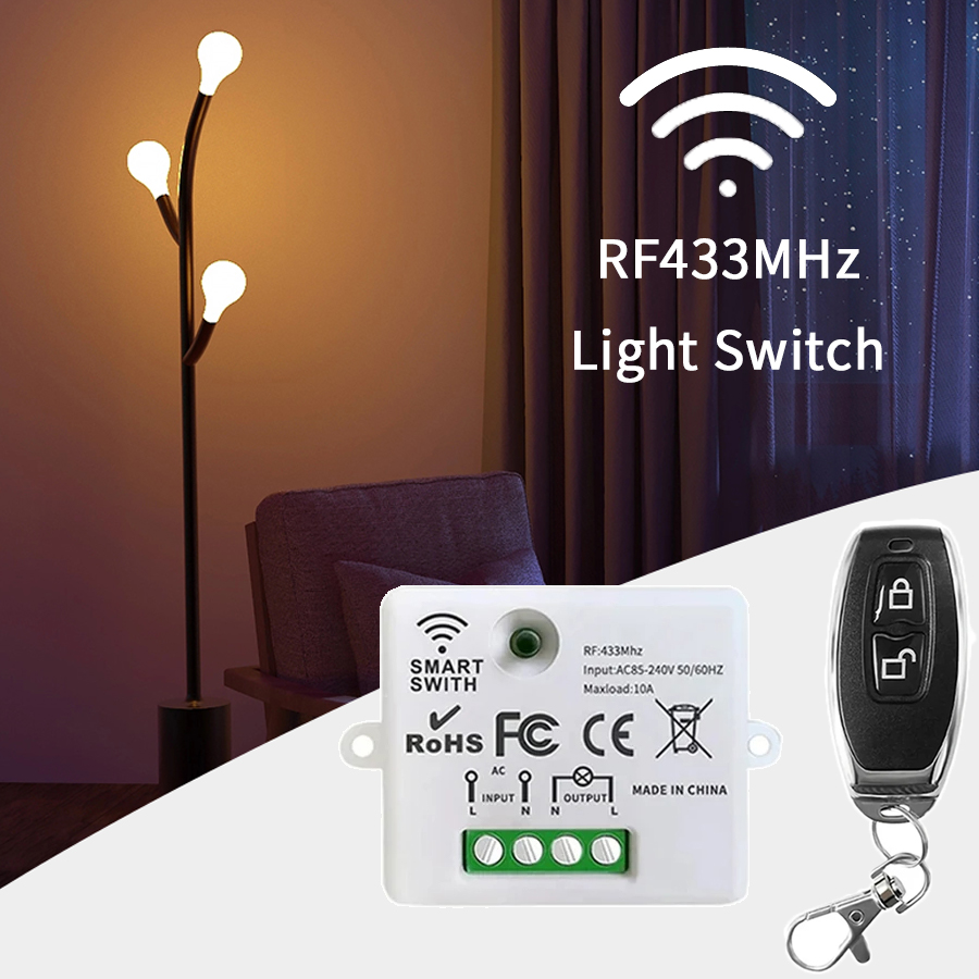 RF 433MHz Wireless Remote Cont – Smart Home Remote Control recenzja i cena
