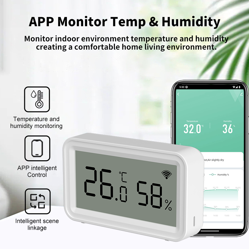 Tuya Zigbee WiFi Thermometer H – Smart Home App recenzja i cena