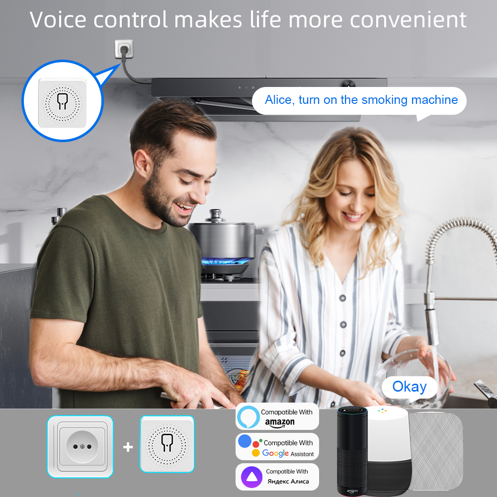 Tuya WiFi Smart Switch 1/2/3/4 – Smart Home Google recenzja i cena