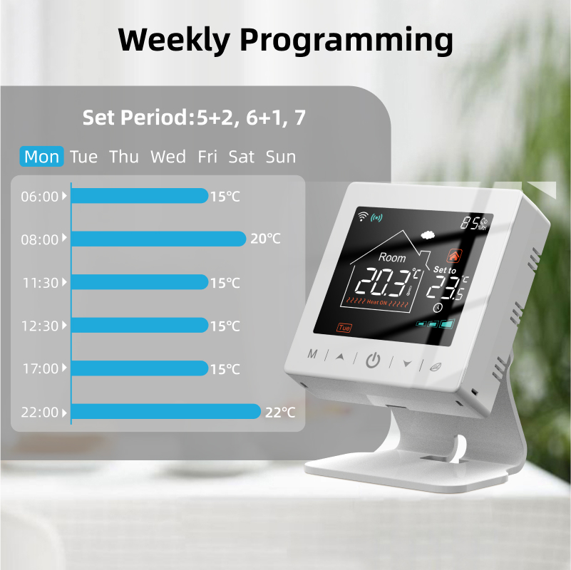 Smart home Wifi thermostat tuy – Smart Home Furniture recenzja i cena