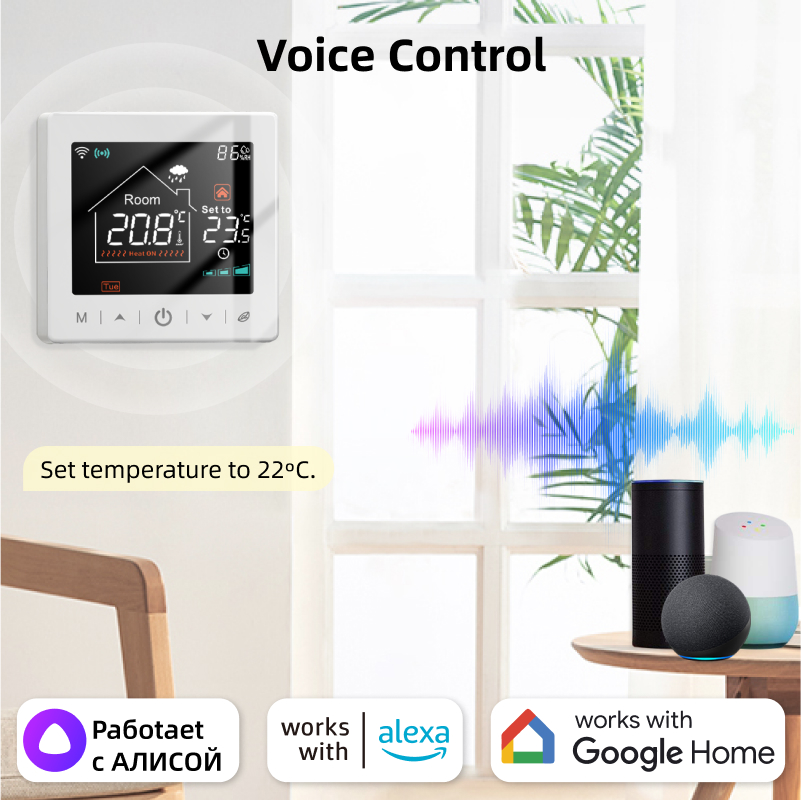 Smart home Wifi thermostat tuy – Smart Home Furniture recenzja i cena