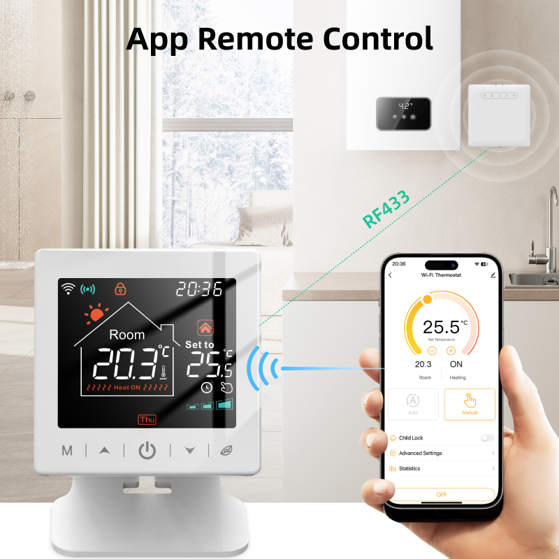Smart home Wifi thermostat tuy – Smart Home Furniture recenzja i cena