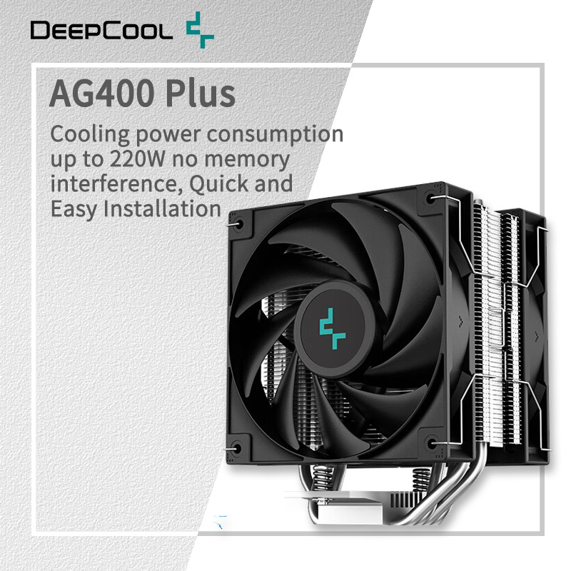 DEEPCOOL AG400 4 Heat pipes Du – Smart Home Pc recenzja i cena