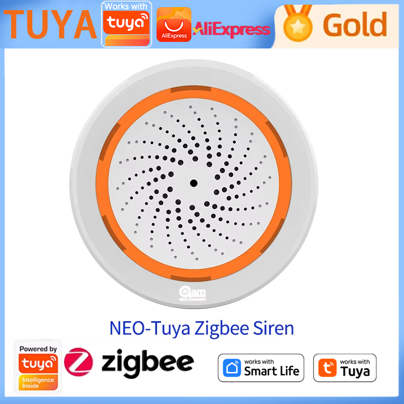 NEO-Tuya Zigbee Siren Gateway  – Smart Home Hub 2 recenzja i cena
