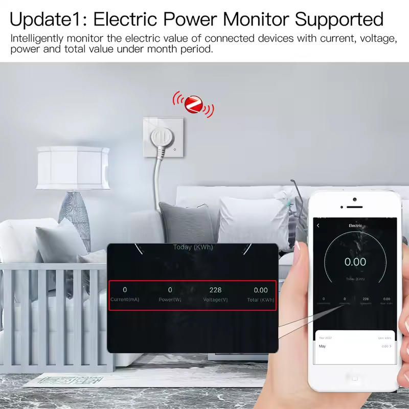 MOES 16A Tuya WiFi/ZigBee Smar – Smart Home Energy App recenzja i cena