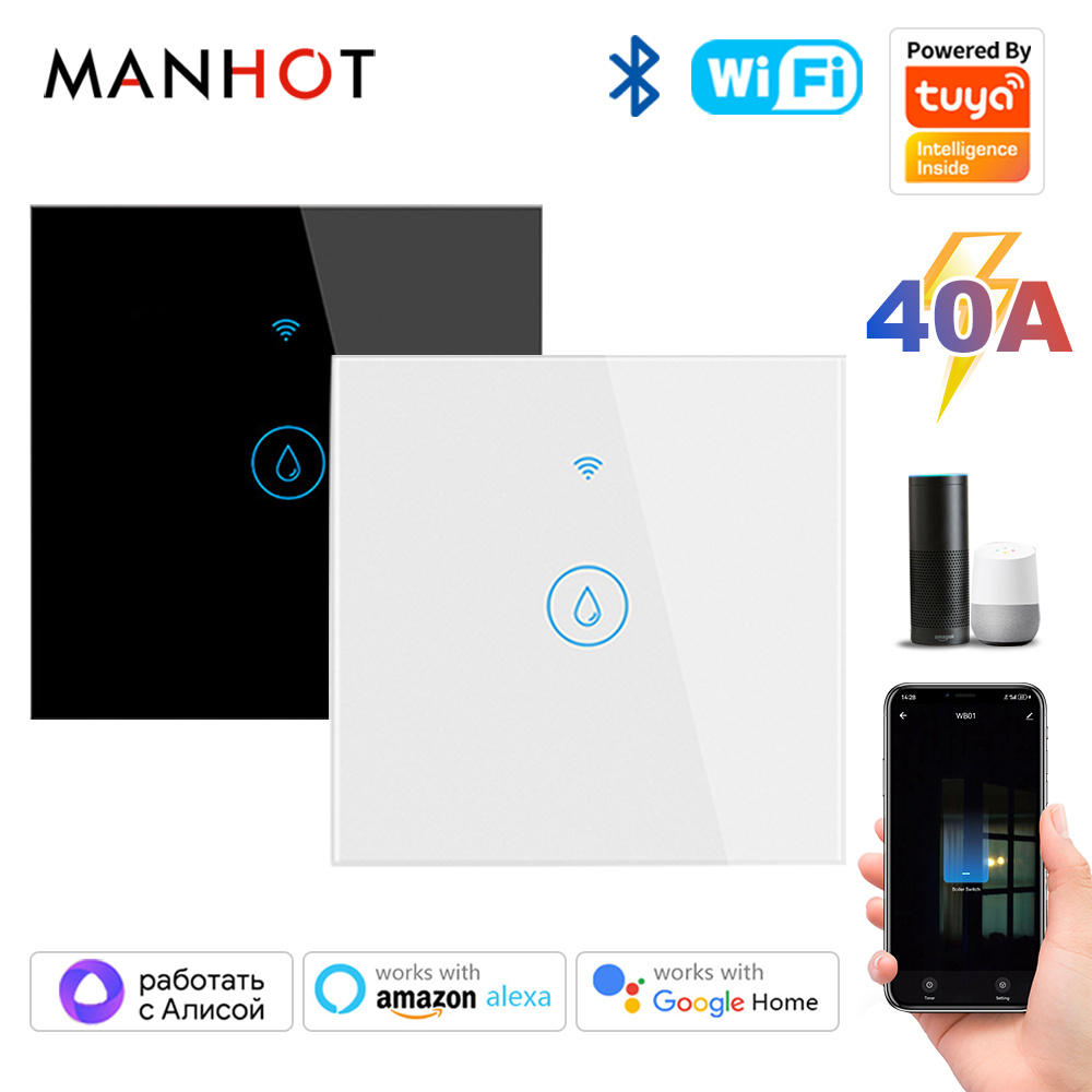 40A Tuya WiFi Smart Water Heat – Smart Home Energy App recenzja i cena