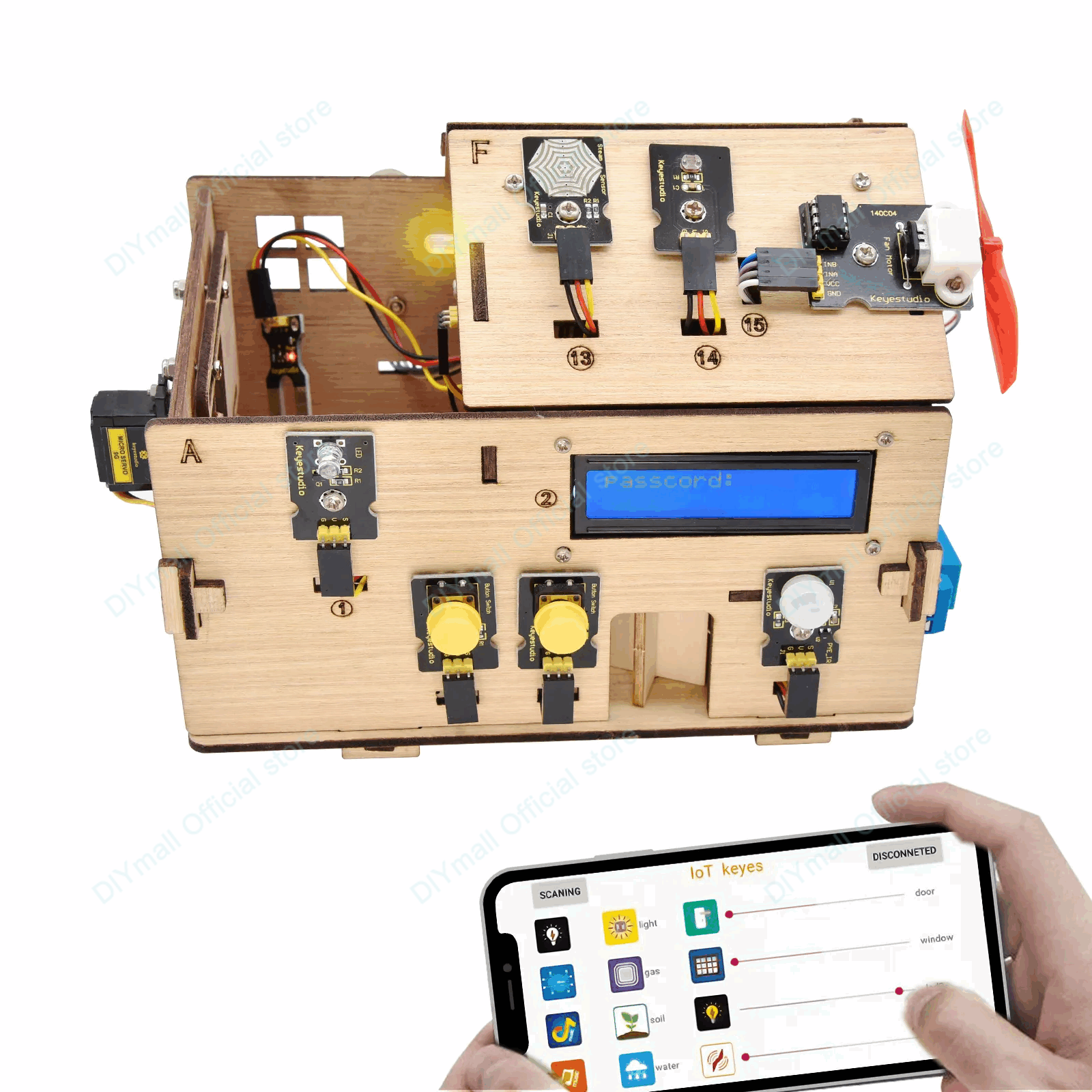 Keyestudio Smart IoT Home Kit  – Smart Home Iot recenzja i cena