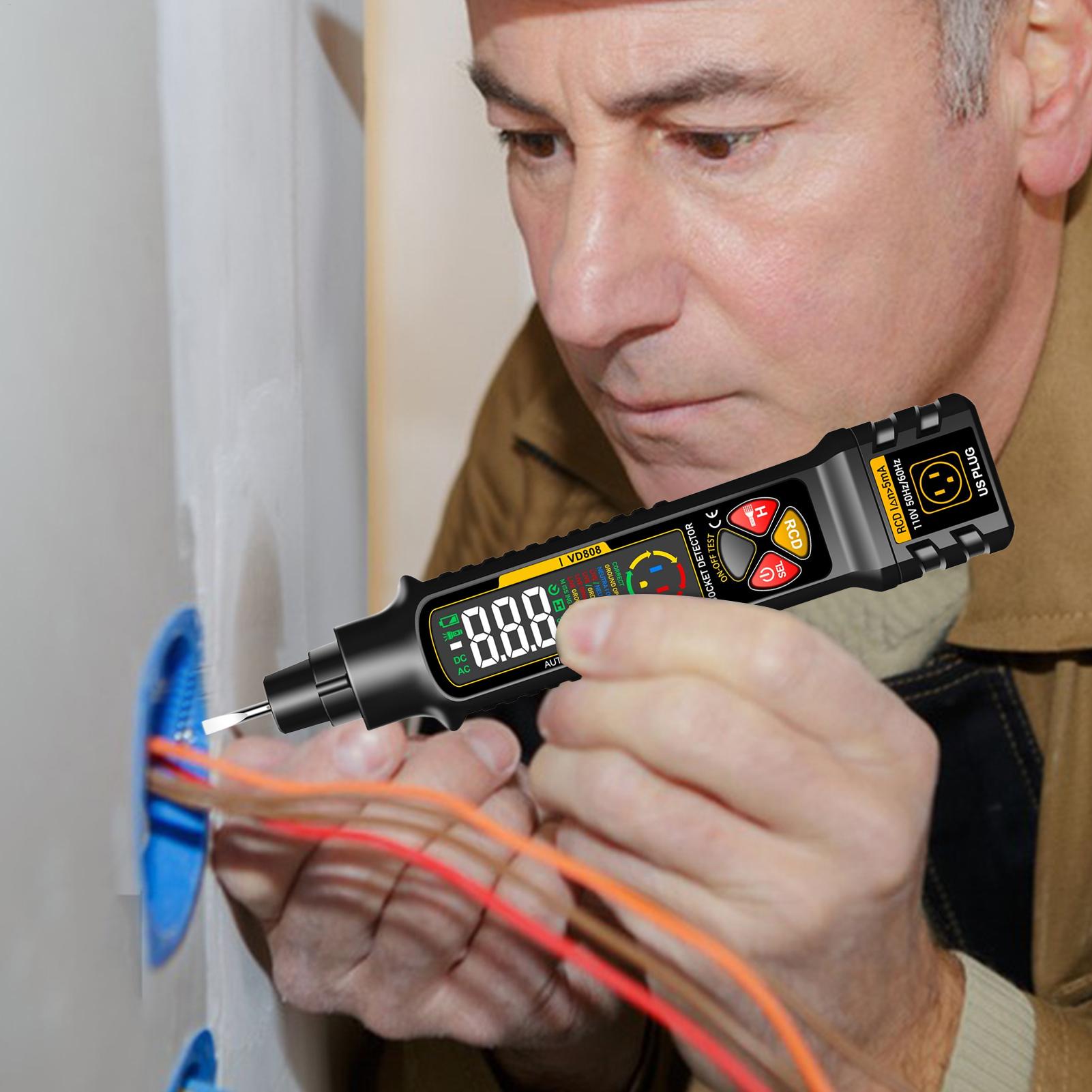 Outlet Tester With LED Display – Smart Home Display recenzja i cena