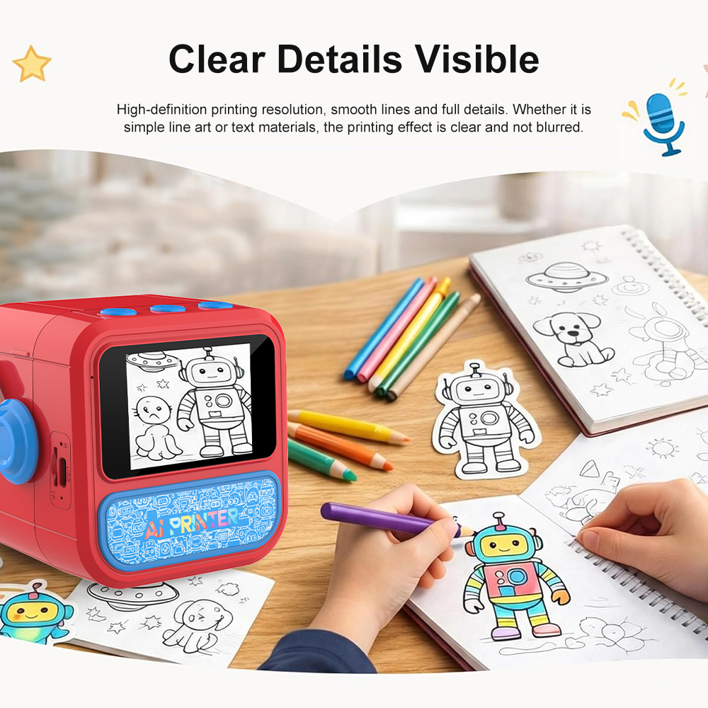 Smart AI Voice Mini Thermal Pr – Smart Home Display recenzja i cena