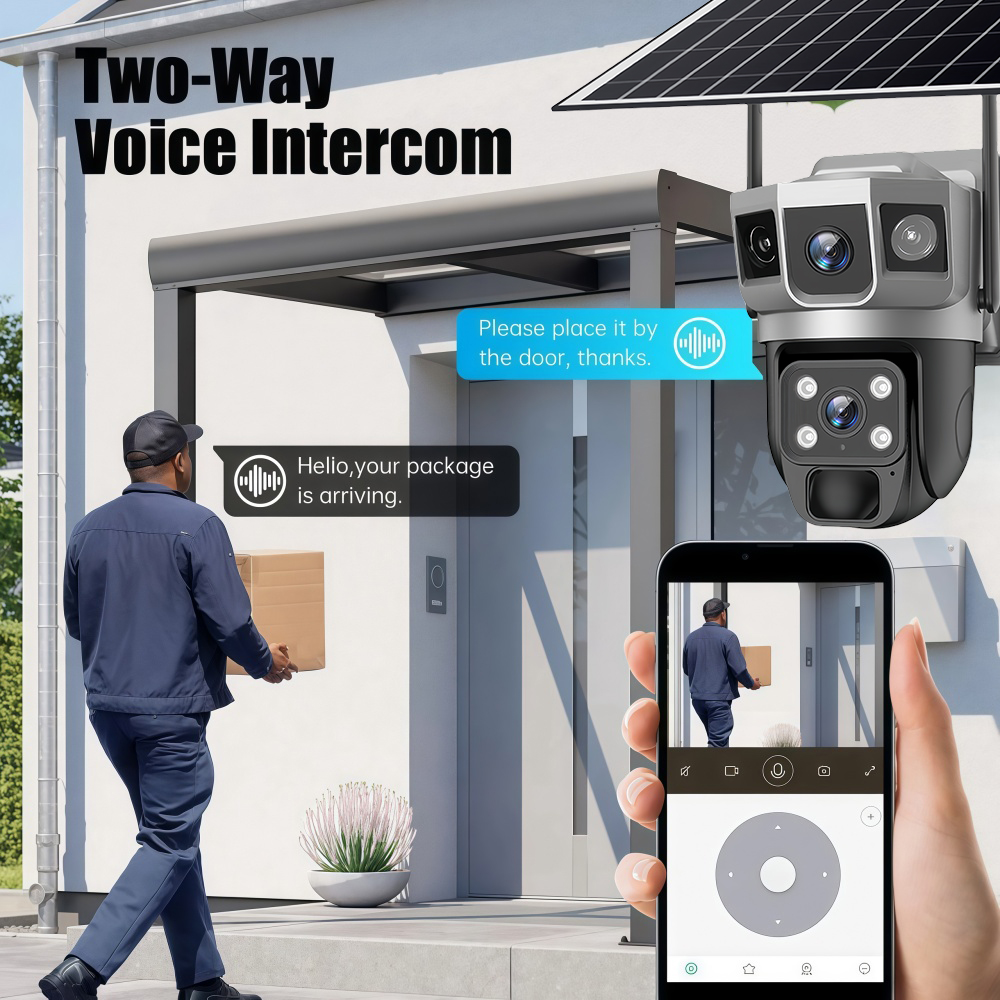 4G Camera Outdoor Solar Survei – Smart Home News recenzja i cena