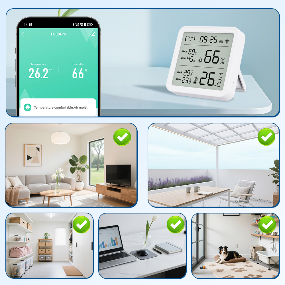 Tuya WiFi Thermometer hygromet – Smart Home App recenzja i cena