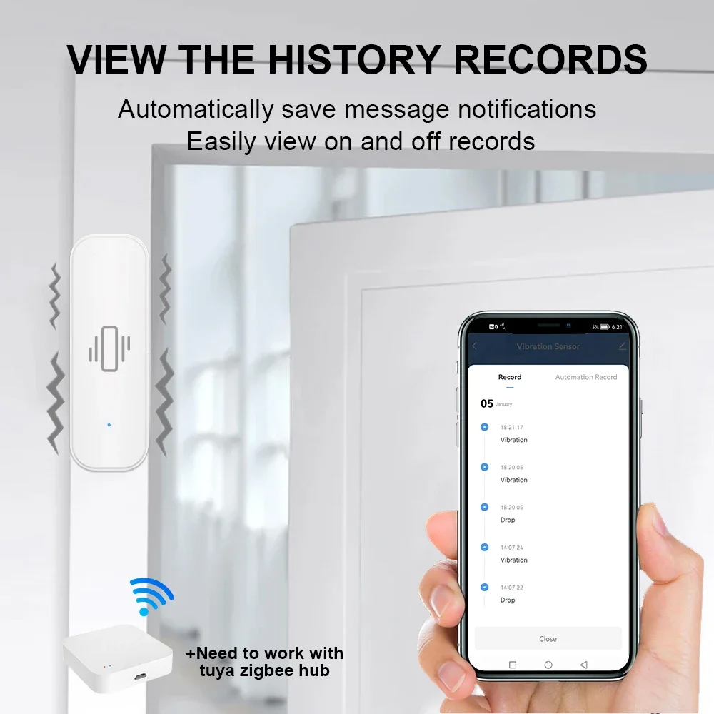 Smart ZigBee Vibration Sensor  – Smart Home News recenzja i cena