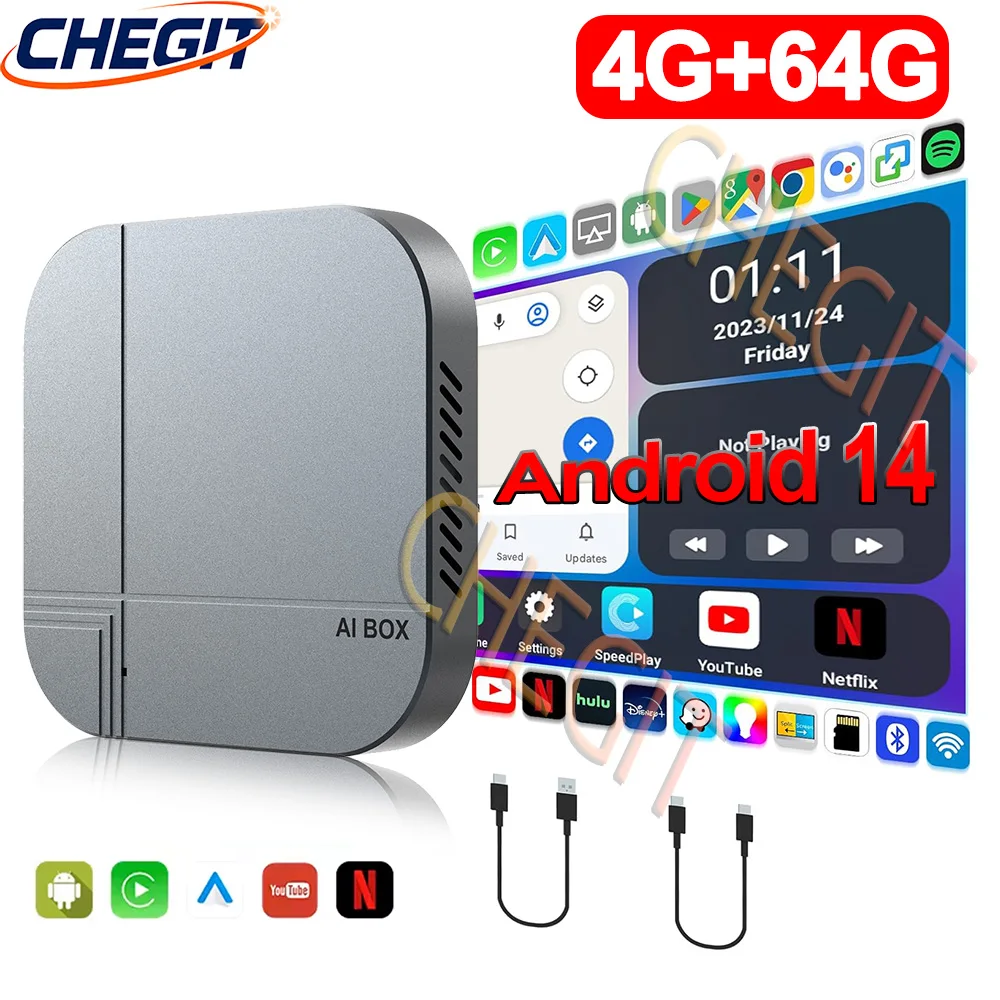 Android14 Smart AI Box 4G+64G/ – Smart Home Tv recenzja i cena
