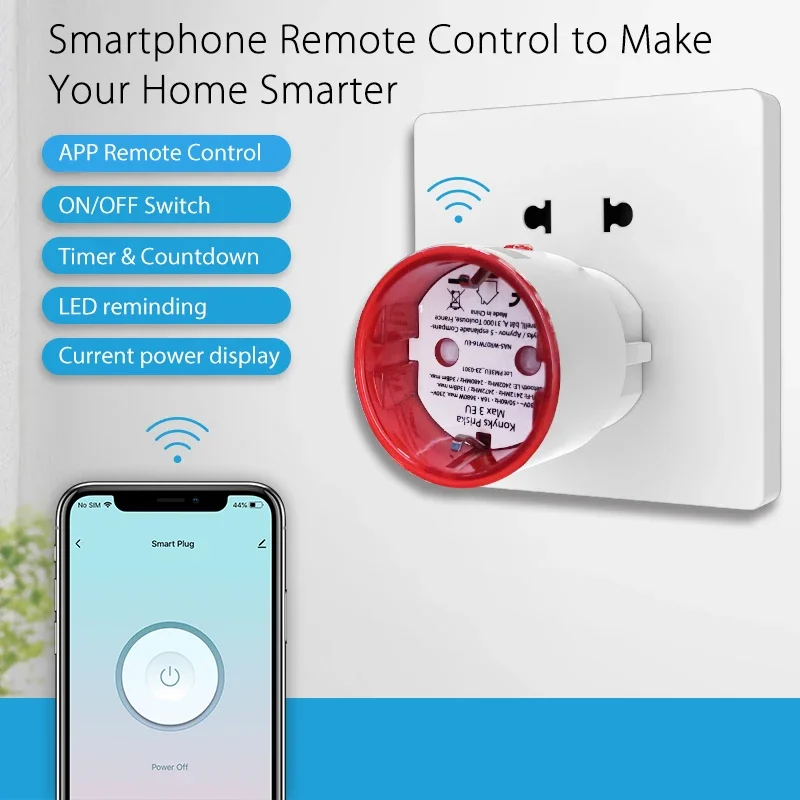 Tuya WiFi Smart Plug Socket EU – Smart Home News recenzja i cena