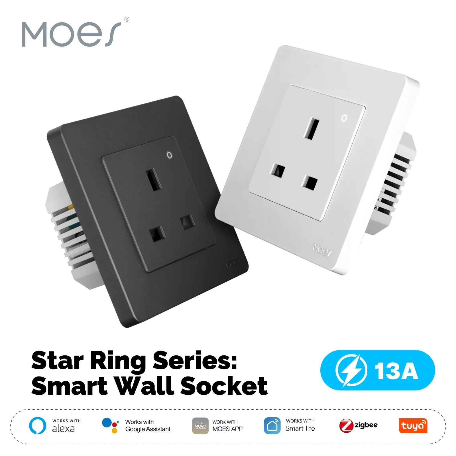 MOES Tuya ZigBee Smart Socket  – Smart Home Energy App recenzja i cena
