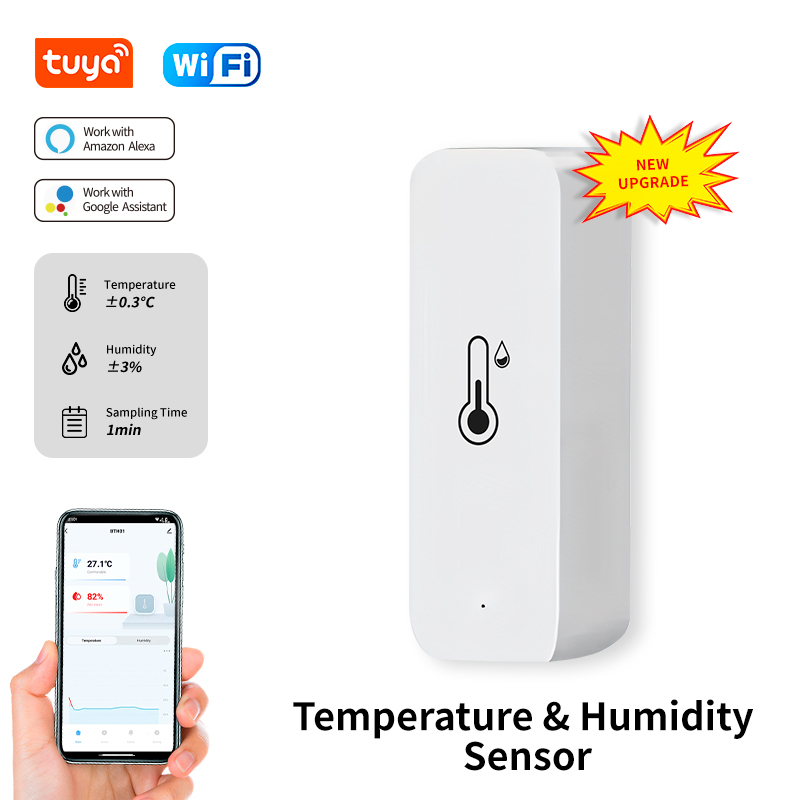 Tuya WiFi Temperature and Humi – Smart Home Furniture recenzja i cena