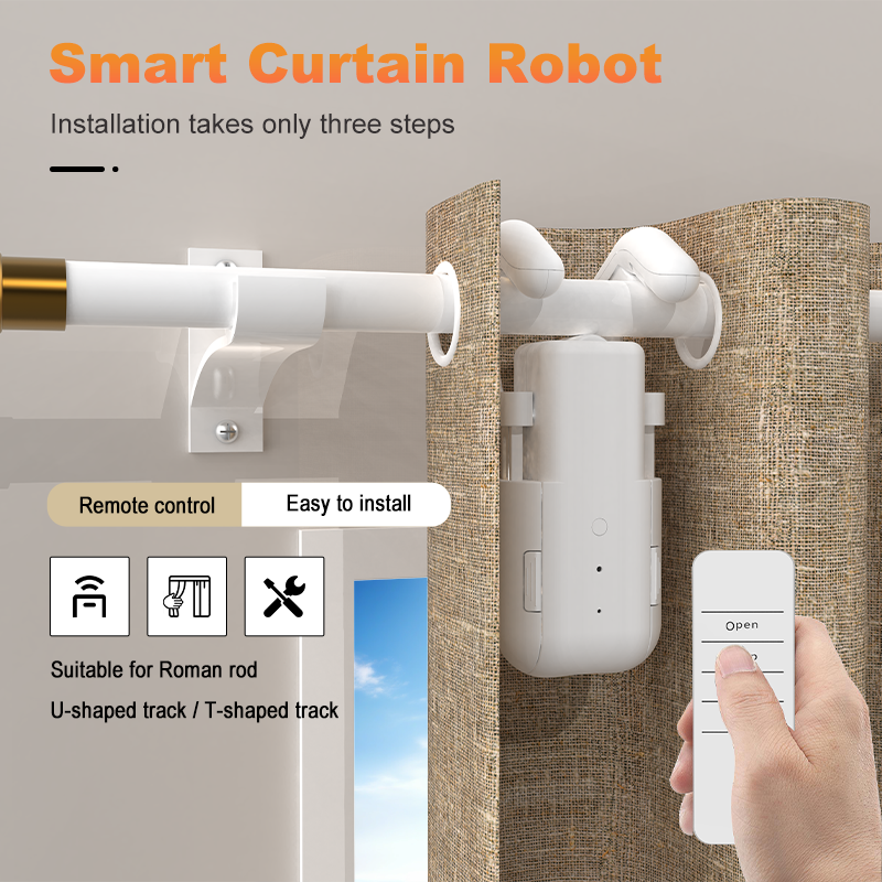 Smart Curtain Motor with Remot – Smart Home Remote Control recenzja i cena