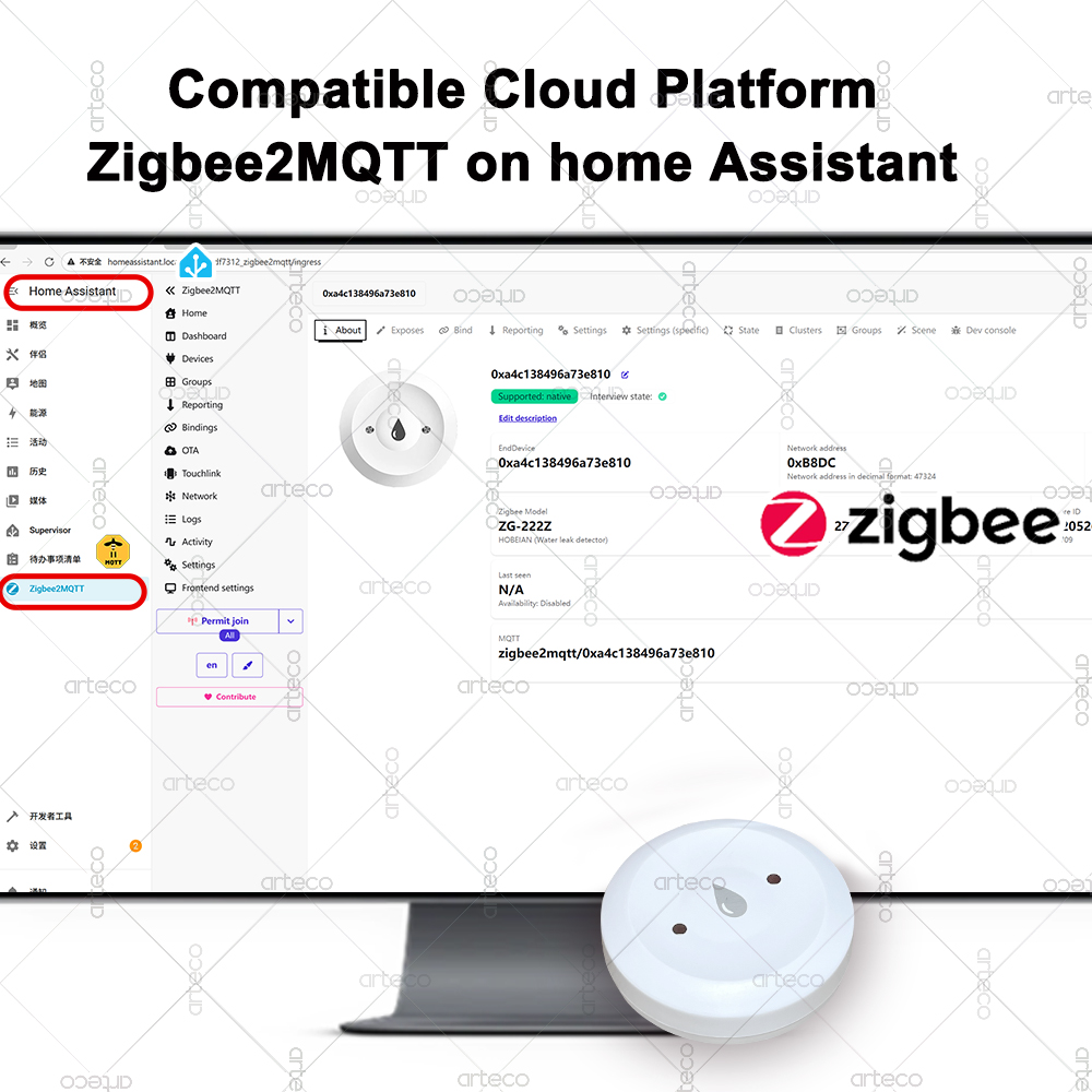 Tuya Smart Zigbee Water Sensor – Smart Home News recenzja i cena