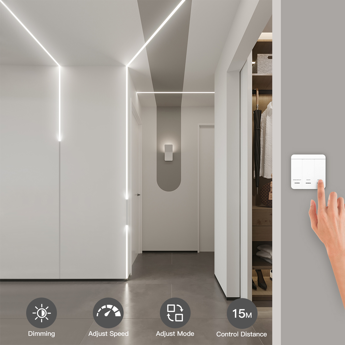 Smart Addressable1-4pcs LED St – Smart Home Furniture recenzja i cena