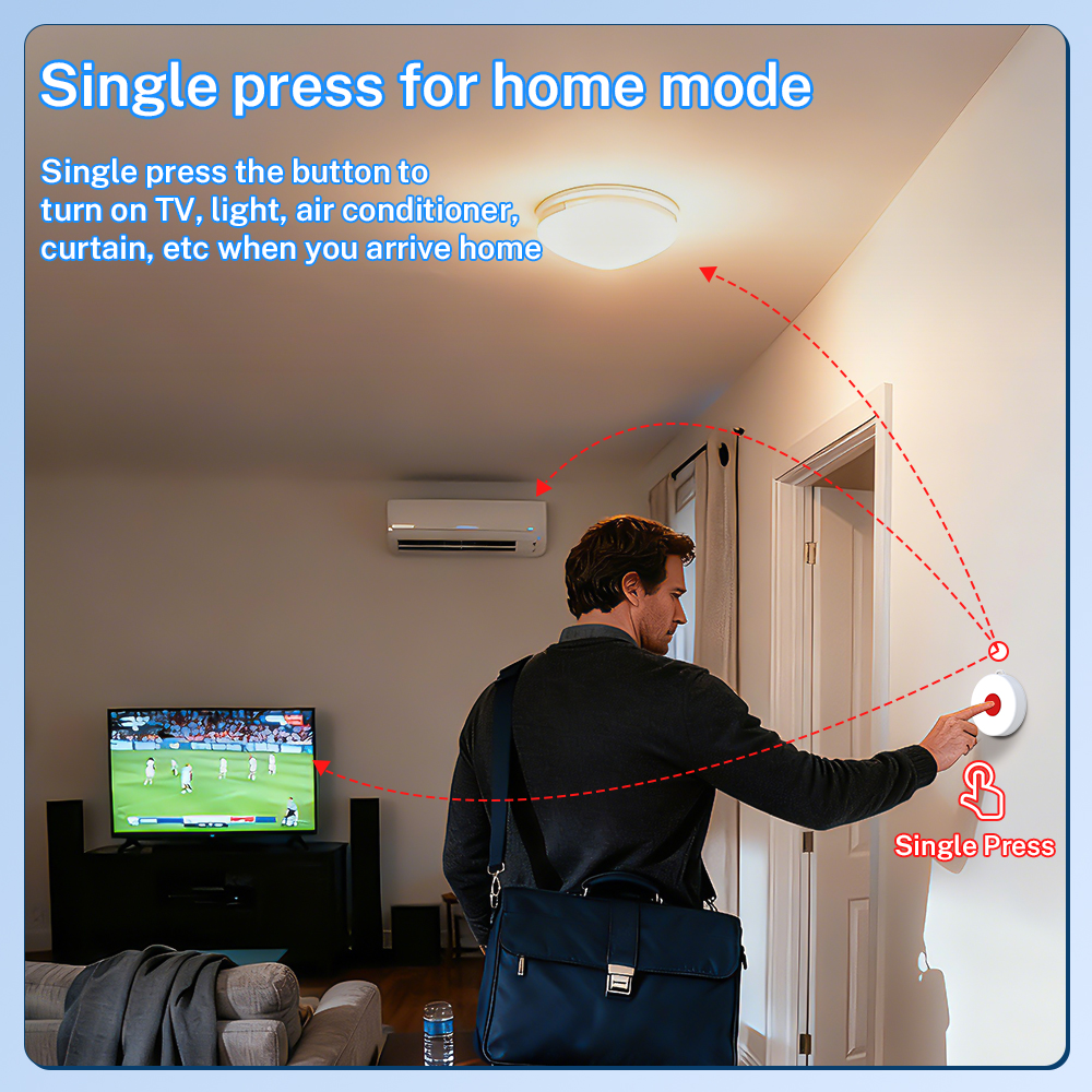 Tuya ZigBee Smart Button IP65  – Smart Home Remote Control recenzja i cena