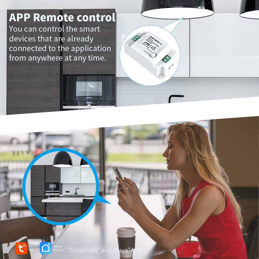 Tuya WiFi Smart Switch Wireles – Smart Home Google recenzja i cena