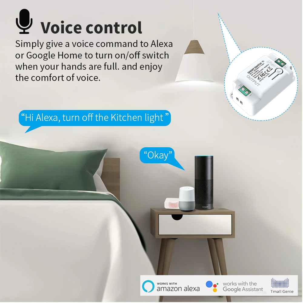 Tuya WiFi Smart Switch Wireles – Smart Home Google recenzja i cena