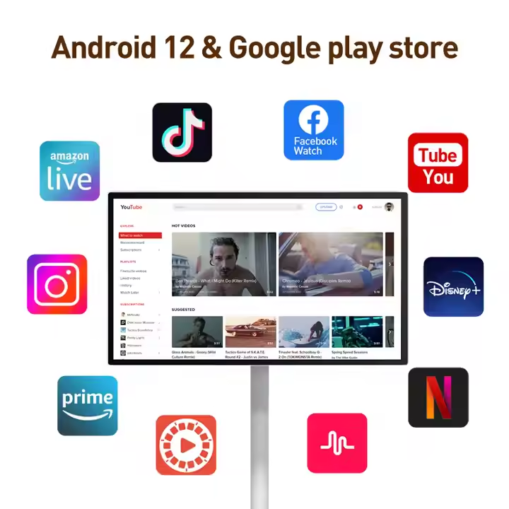 24-Inch Android 12 Portable LC – Smart Home Tv recenzja i cena