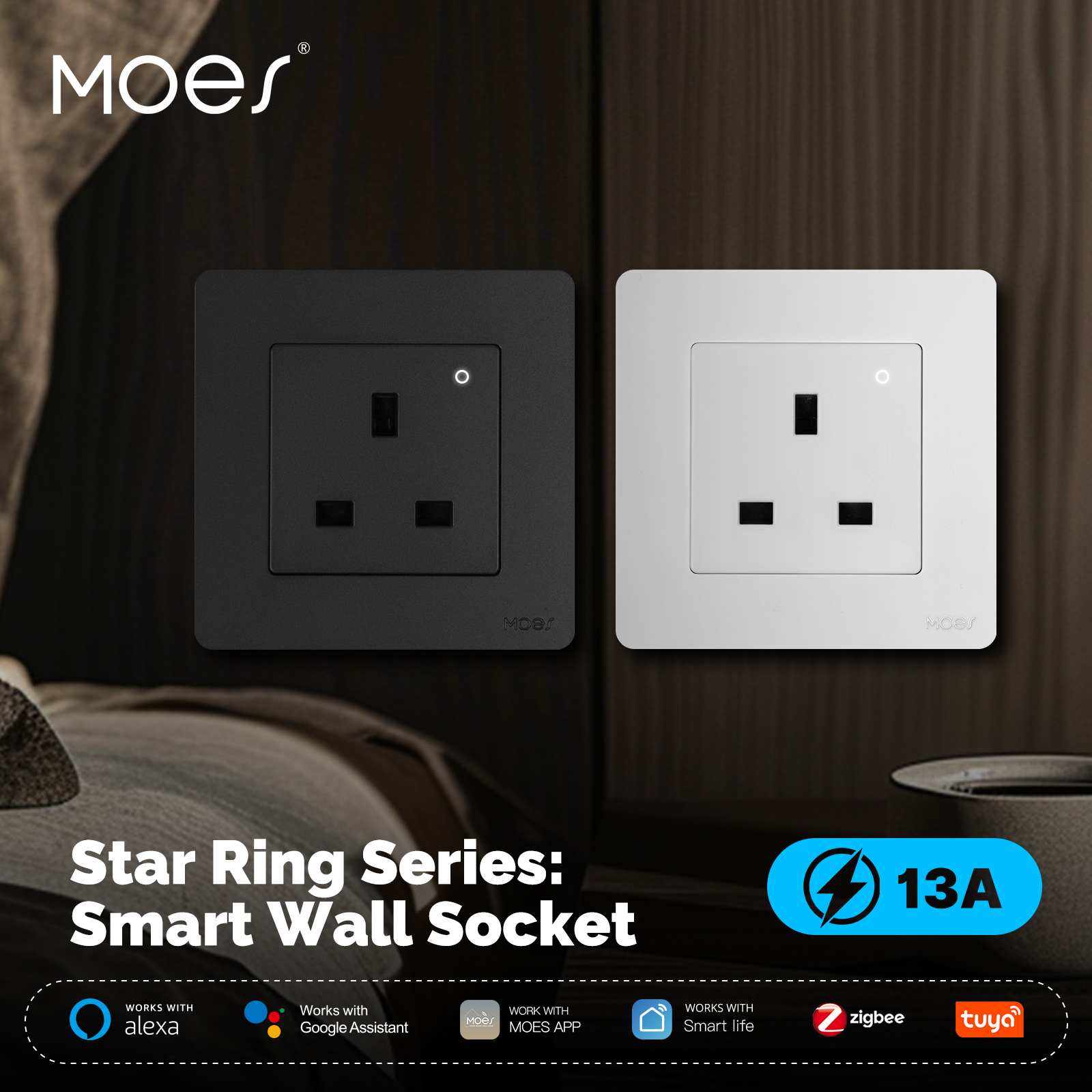 MOES Tuya ZigBee Smart Socket  – Smart Home Energy App recenzja i cena