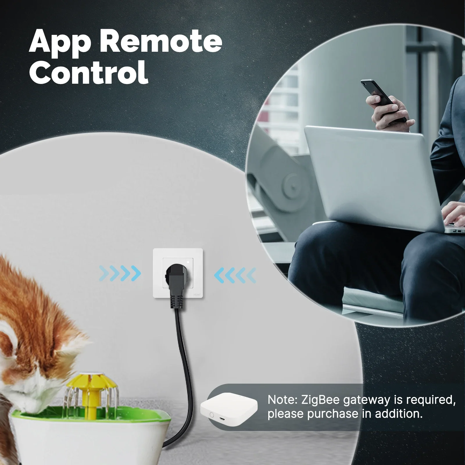 MOES Tuya ZigBee Smart Socket  – Smart Home Energy App recenzja i cena
