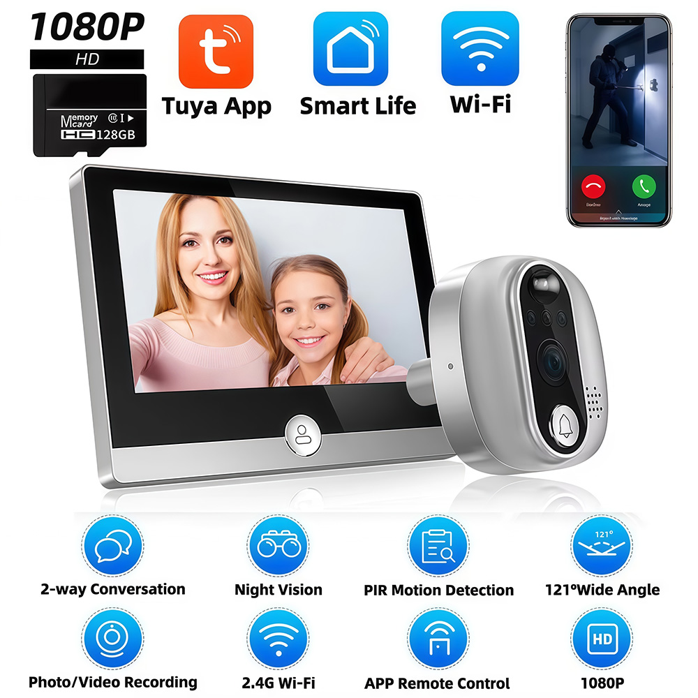 Tuya 1080P WiFi Door Bell Came – Smart Home Wiser recenzja i cena