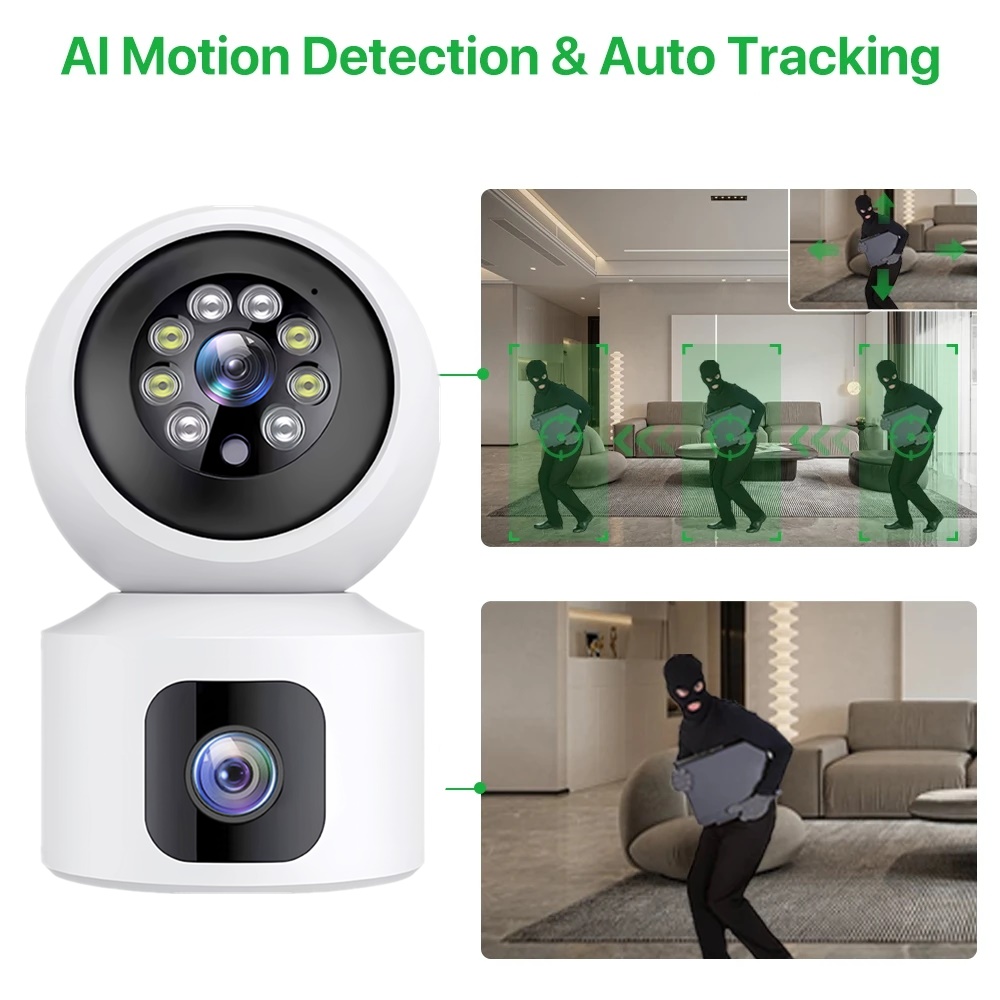 8MP 4K Dual Lens Camera 4G SIM – Smart Home Os recenzja i cena