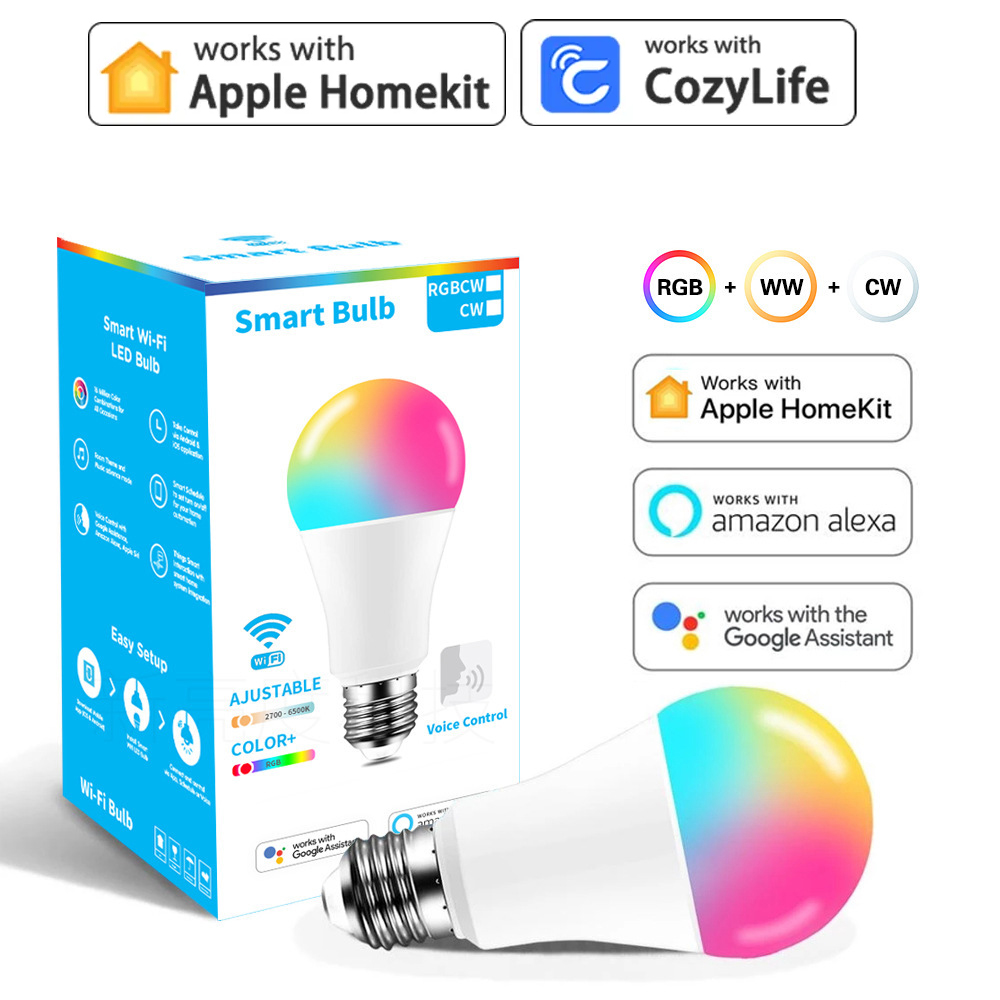 9W WiFi Homekit Light Lamp E27 – Smart Home Apple recenzja i cena