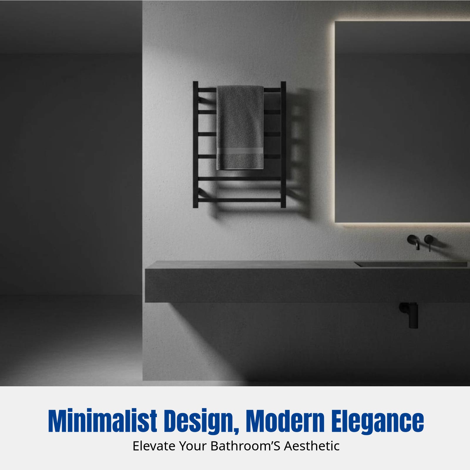 Smart Electric Towel Rack, Hea – Smart Home Display recenzja i cena