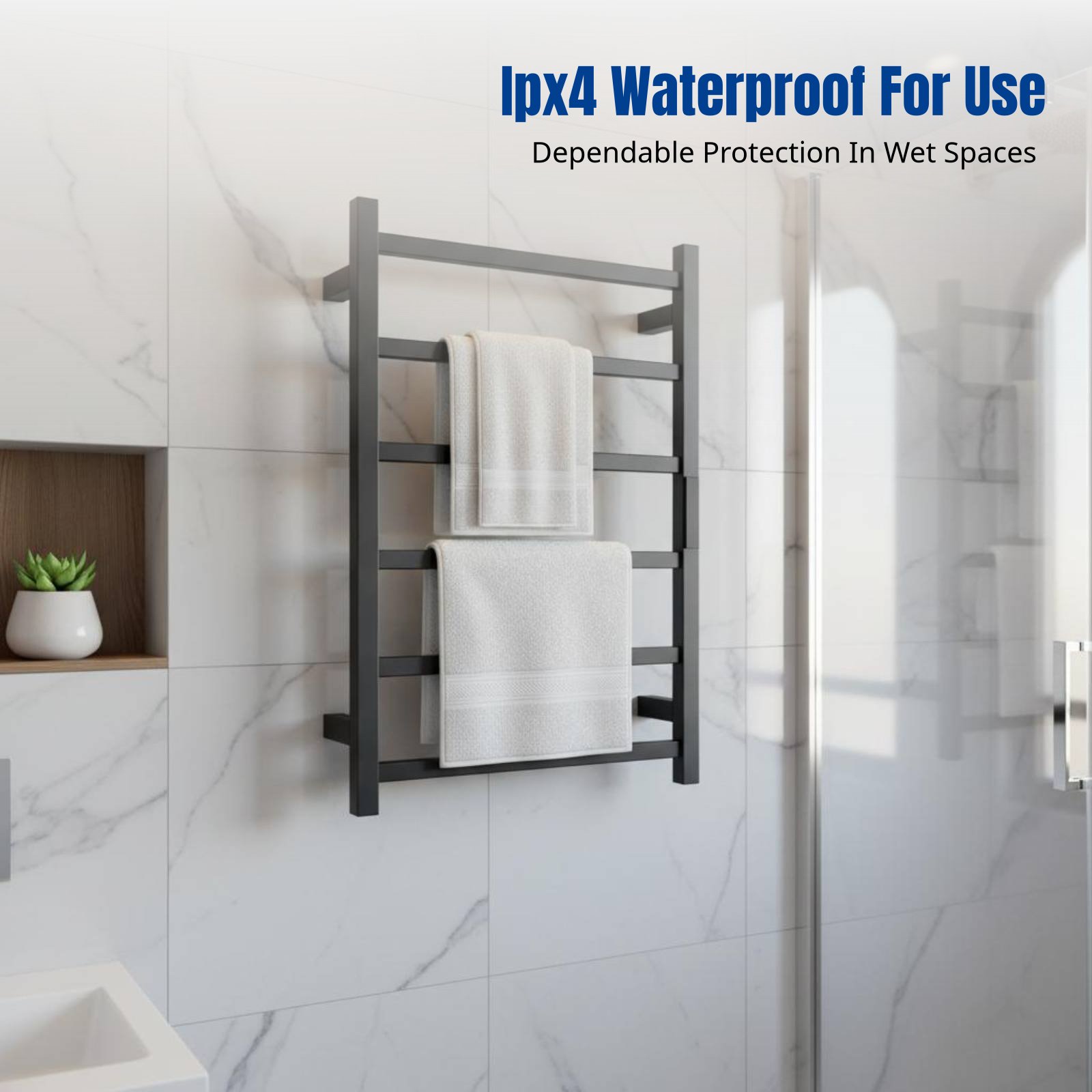 Smart Electric Towel Rack, Hea – Smart Home Display recenzja i cena