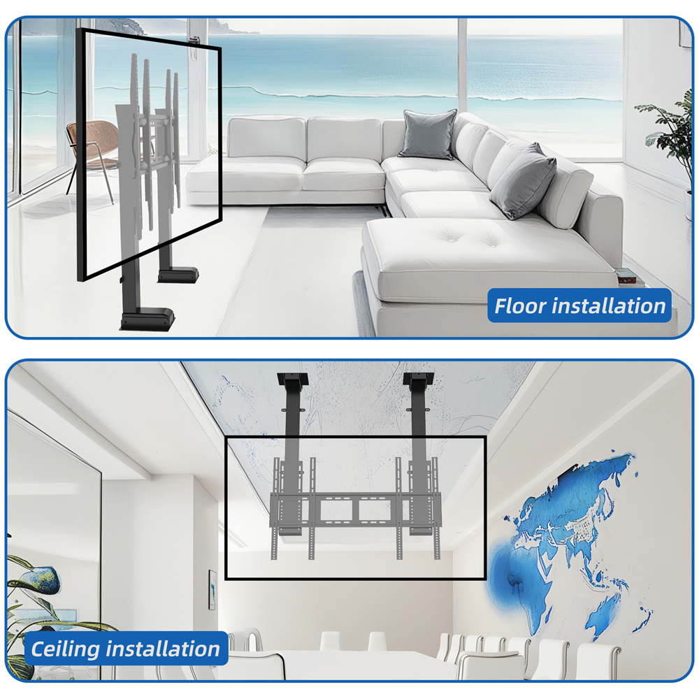 Electric Height Adjustable 65- – Smart Home Tv recenzja i cena