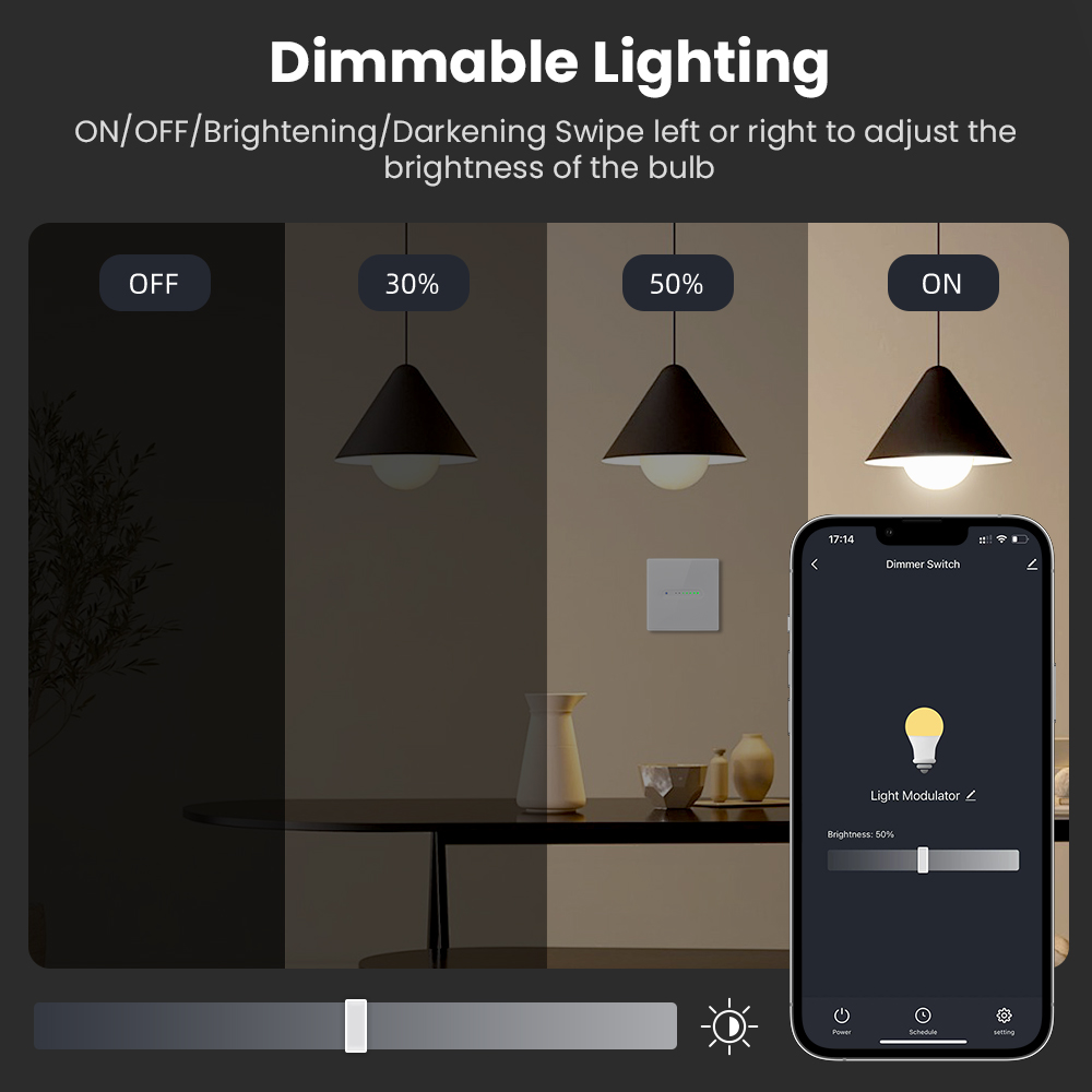 AVATTO WiFi 1/2 Gang Smart Dim – Smart Home Google recenzja i cena