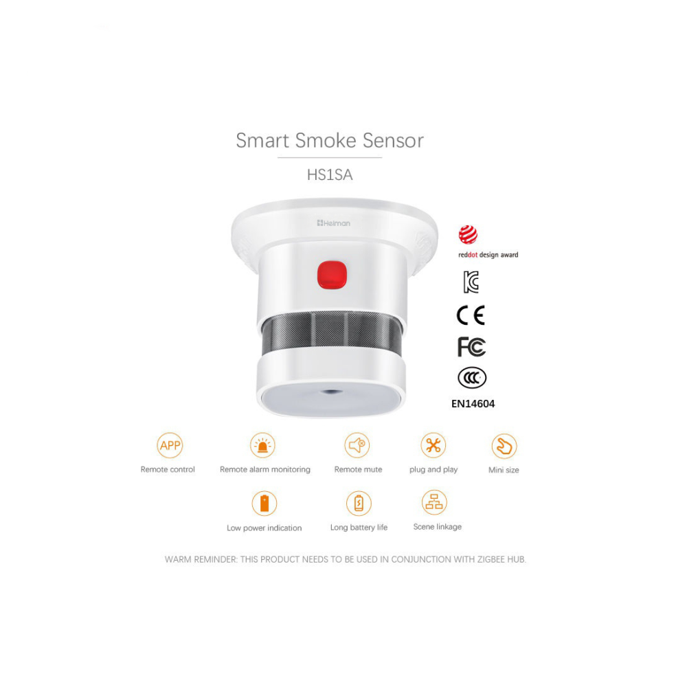Tuya Smart Zigbee Smoke Detect – Smart Home News recenzja i cena