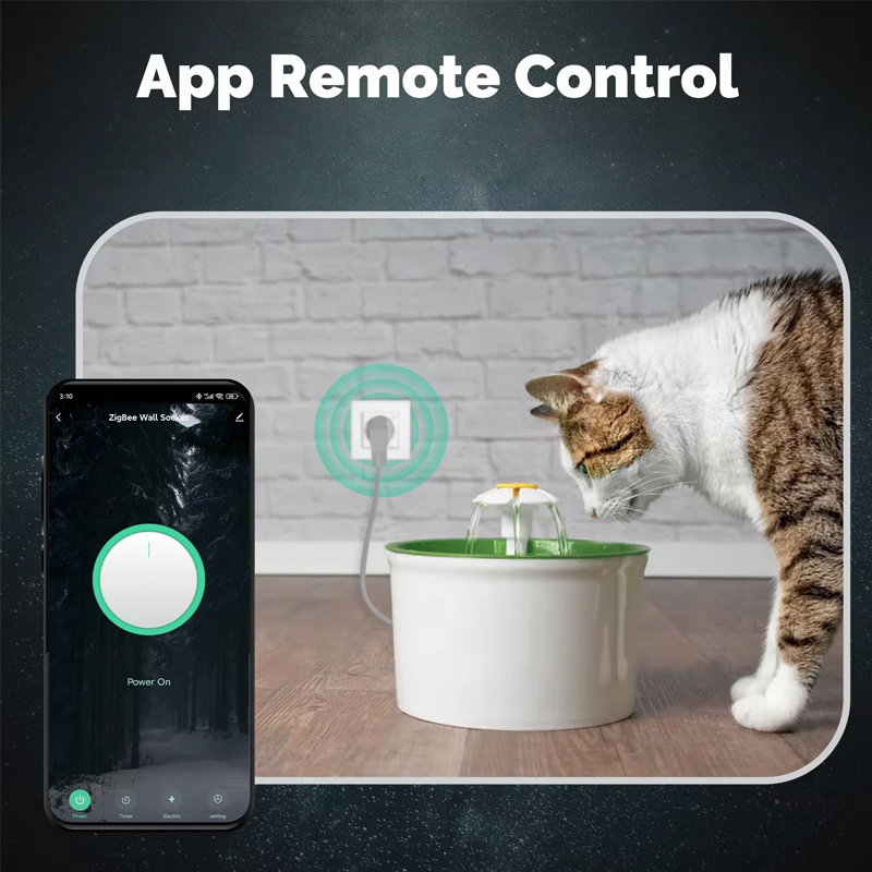 MOES Tuya ZigBee Wall Socket E – Smart Home Energy App recenzja i cena