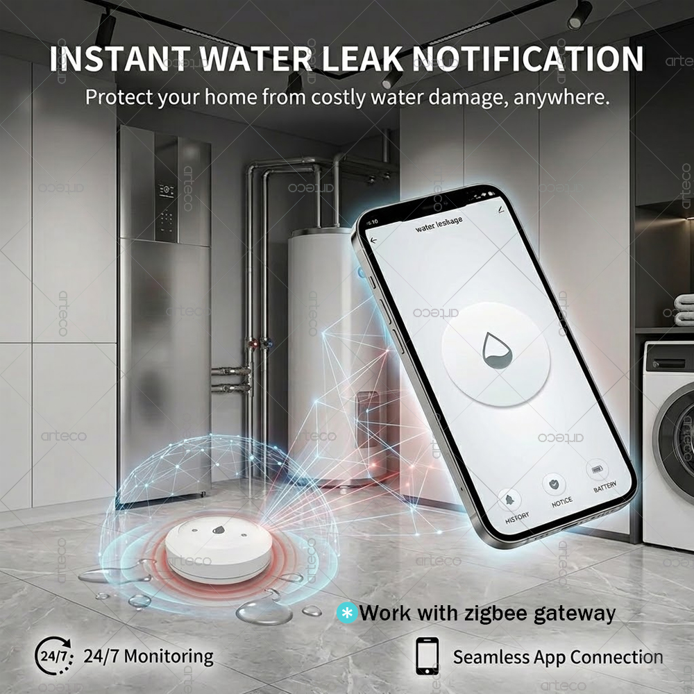 Zigbee Water Leak Sensor Smart – Smart Home News recenzja i cena