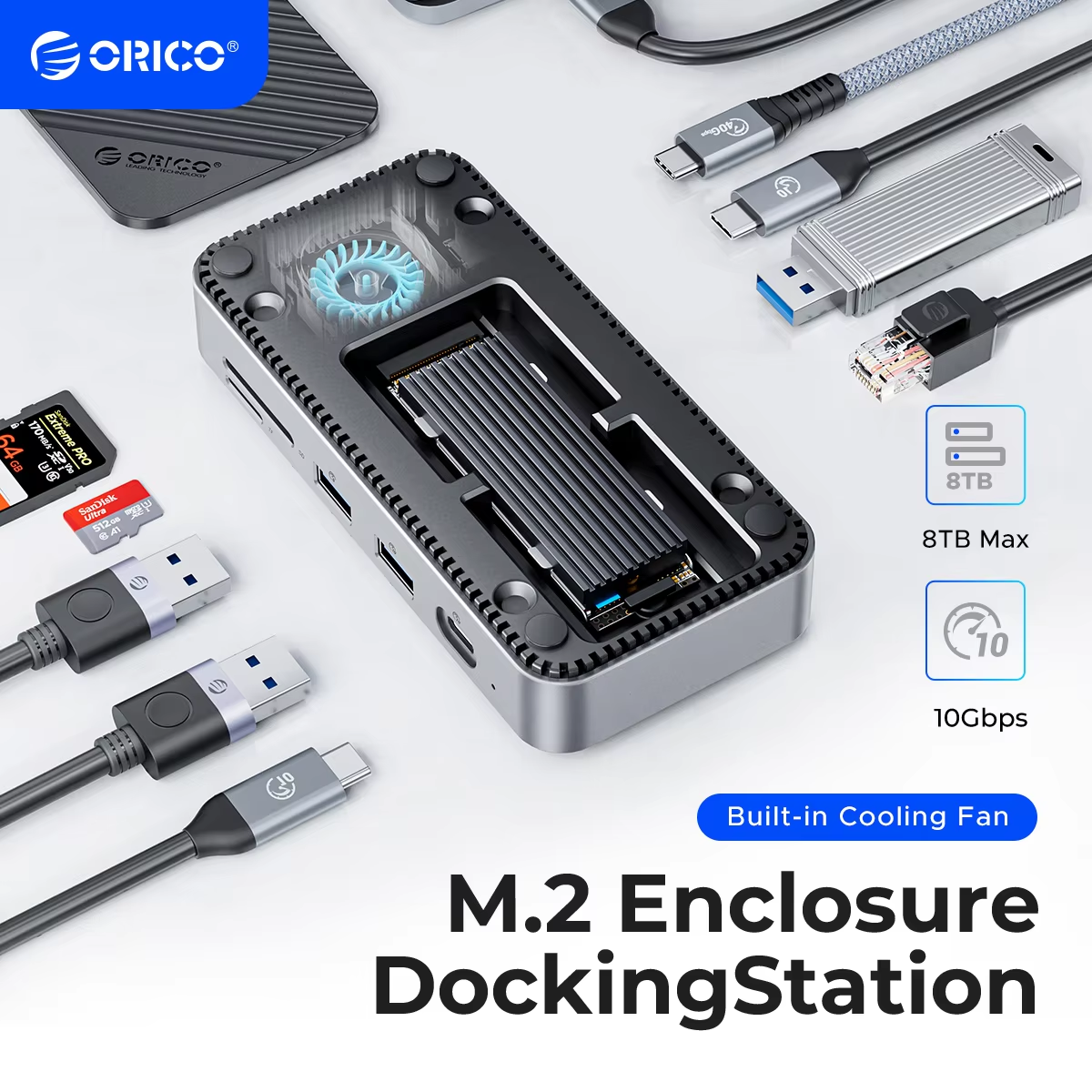 ORICO USB C Display Hub 10Gbps – Smart Home Hub 2 recenzja i cena