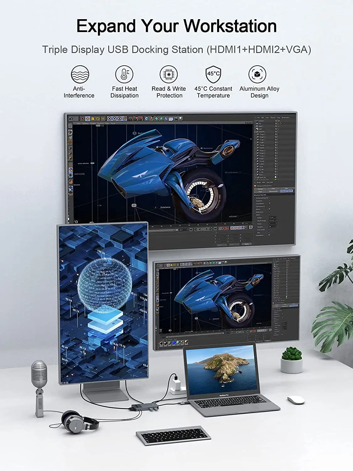 QGeeM USB 3.0 Docking Station, – Smart Home Hub 2 recenzja i cena