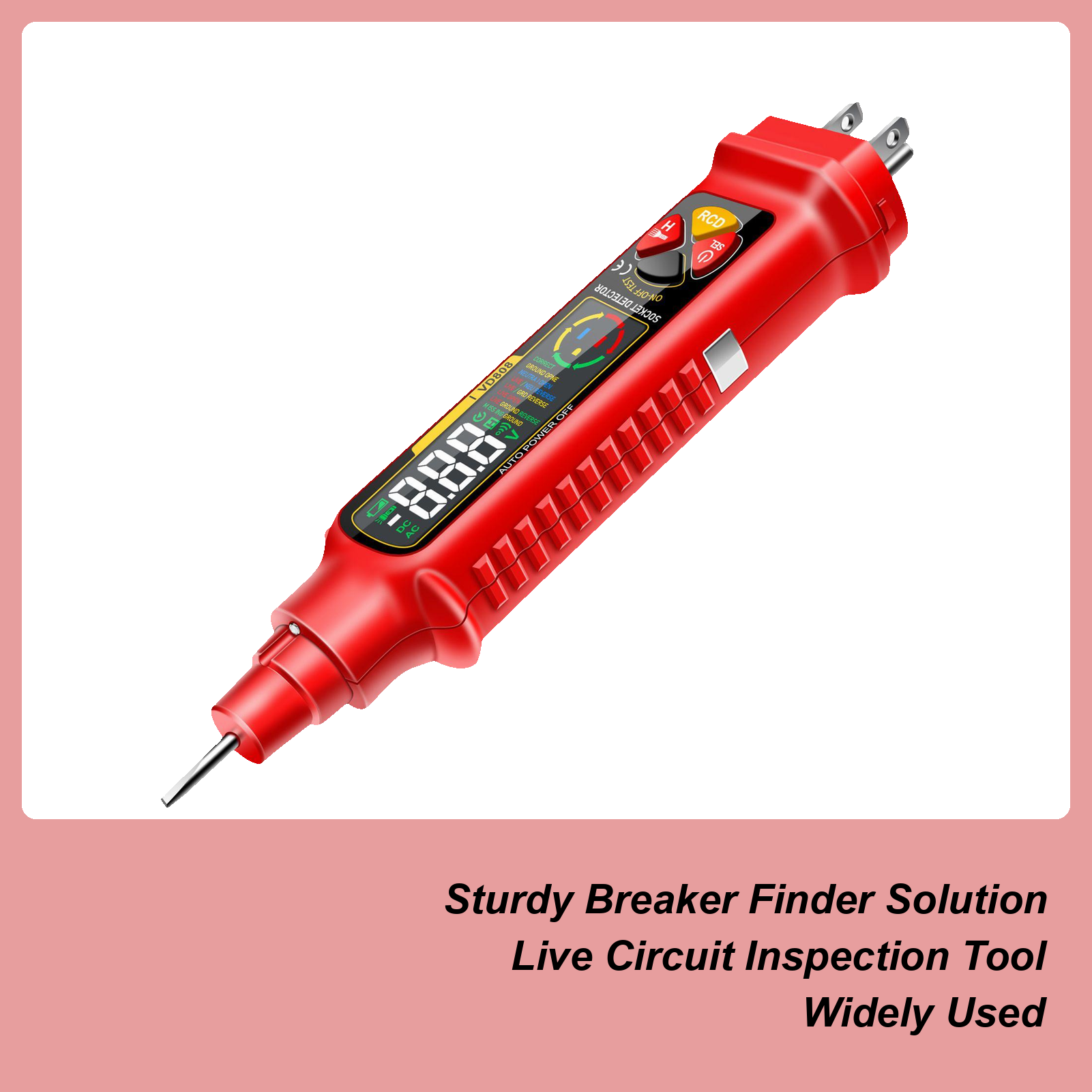 Circuit Tester Outlet Checker  – Smart Home Display recenzja i cena