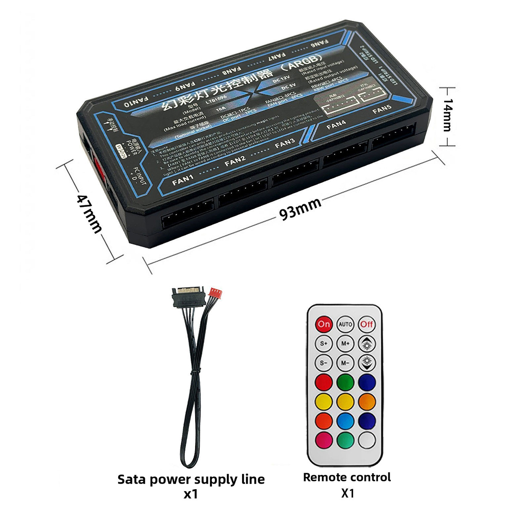 1pc 6pin ARGB Controller Compu – Smart Home Hub 2 recenzja i cena